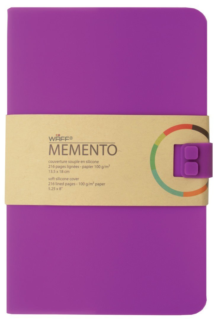 WAFF MEMENTO notes A5 Purpurowy WAFF MEMENTO notes A5 Purpurowy