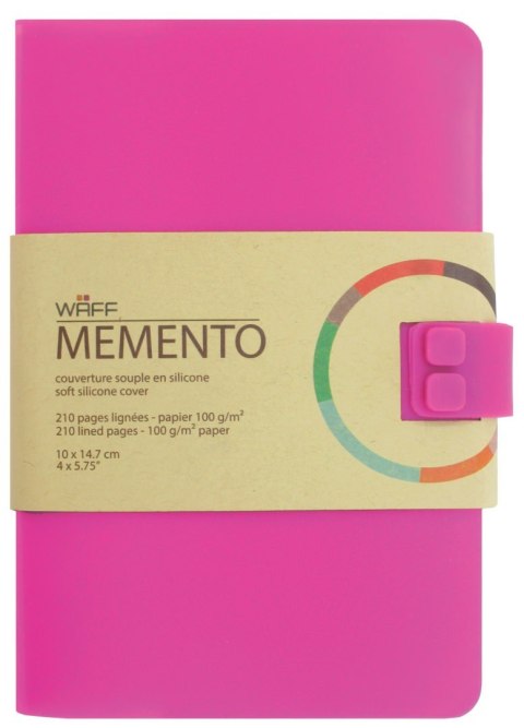 WAFF MEMENTO notes A6 Fuksjowy WAFF MEMENTO notes A6 Fuksjowy