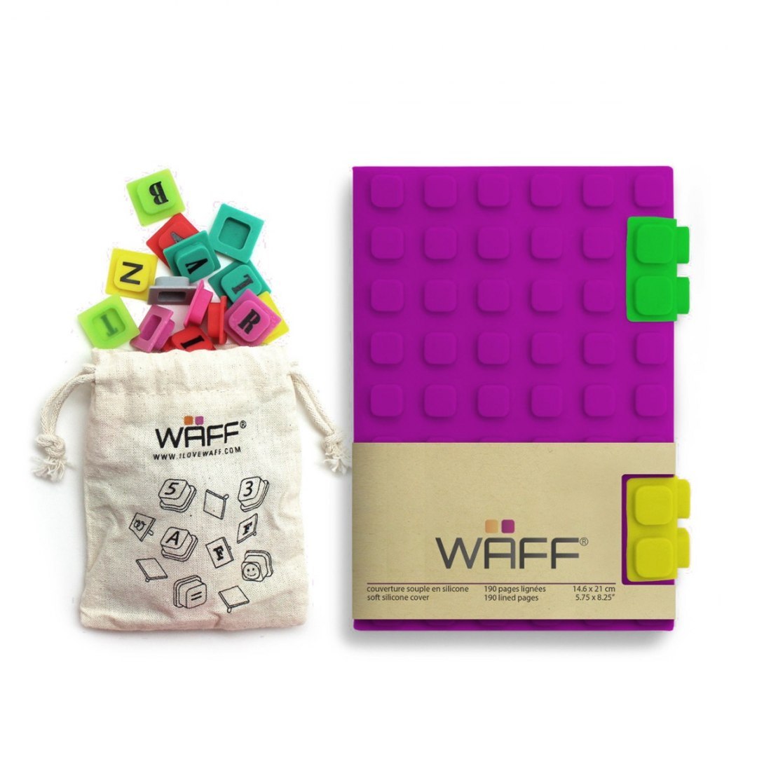 WAFF Zestaw notes A6 Purpurowy WAFF Zestaw notes A6 Purpurowy