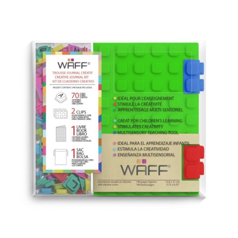 WAFF Zestaw notes A6 Zielony WAFF Zestaw notes A6 Zielony