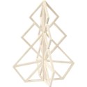 Choinka Geometryczna ze sklejki H: 40 cm Choinka Geometryczna ze sklejki H: 40 cm