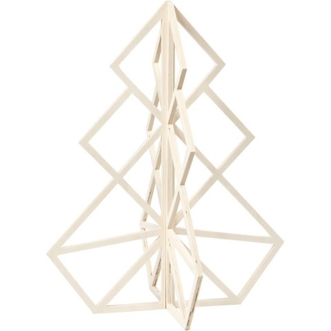 Choinka Geometryczna ze sklejki H: 60 cm Choinka Geometryczna ze sklejki H: 60 cm