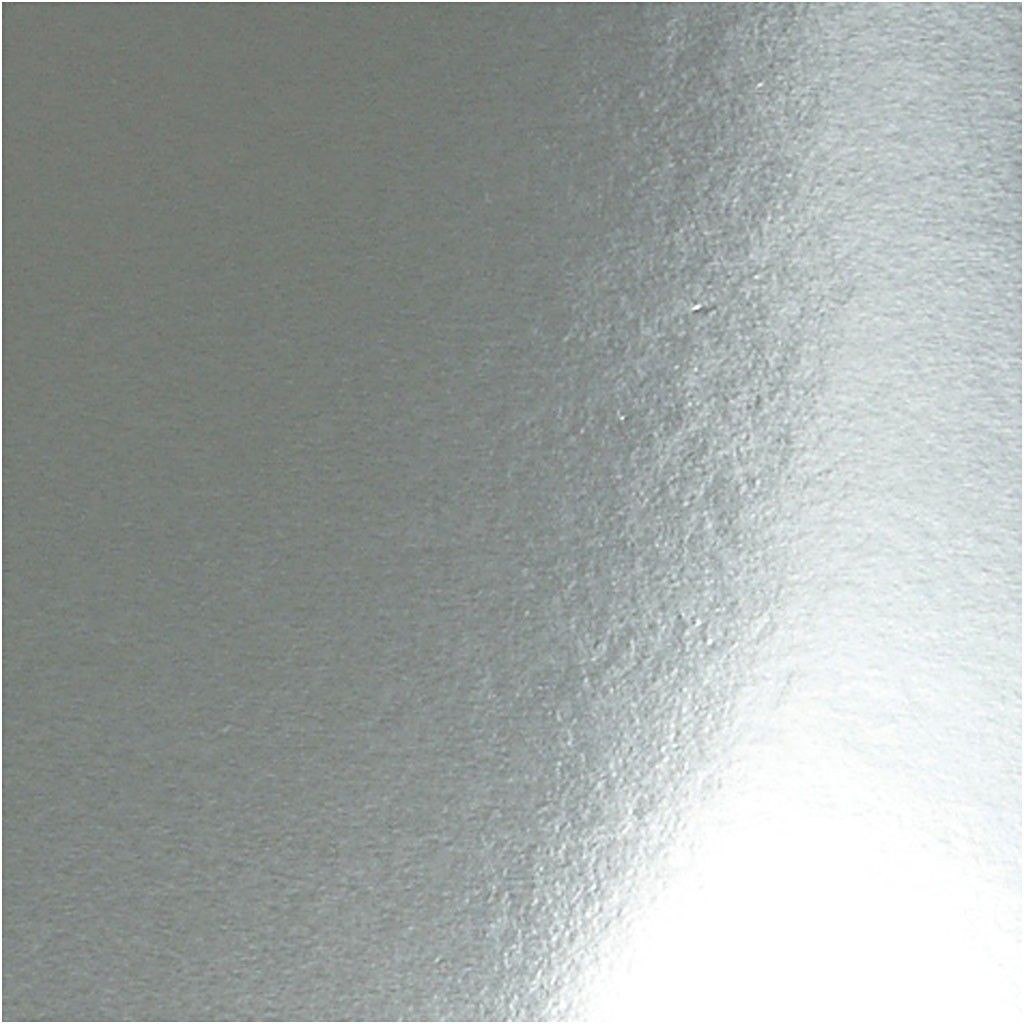 Karton Metaliczny A2 280g 10ark. Srebrny Karton Metaliczny A2 280g 10ark. Srebrny