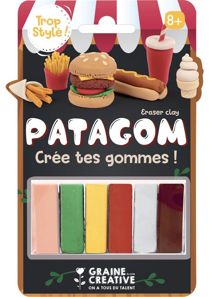 Masa do tworzenia gumek 6x25g JunkFood Masa do tworzenia gumek 6x25g JunkFood