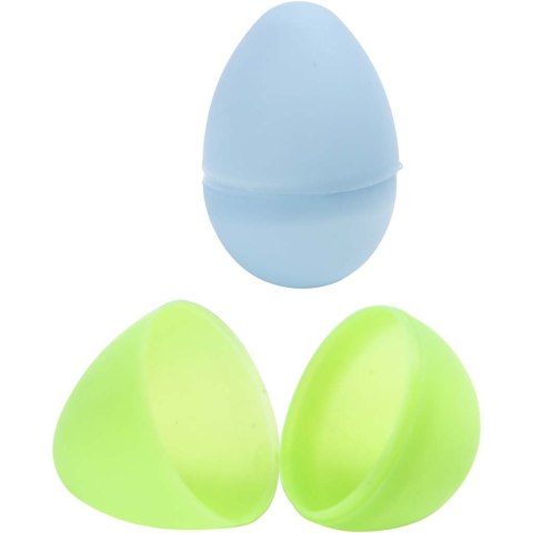 Matowe Pastelowe Jajka H: 4,5 cm 24 szt. Matowe Pastelowe Jajka H: 4,5 cm 24 szt.