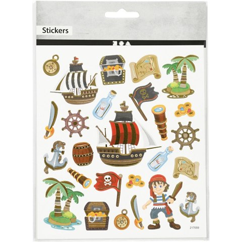 Naklejki Atrybuty Pirata Naklejki Atrybuty Pirata