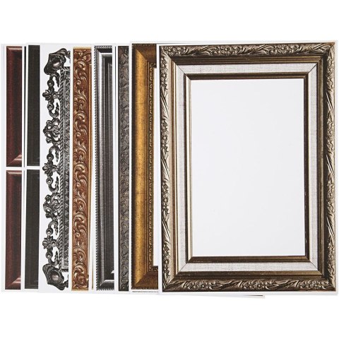 Papier w Ramki Metaliczne 230g 16 ark. Papier w Ramki Metaliczne 230g 16 ark.