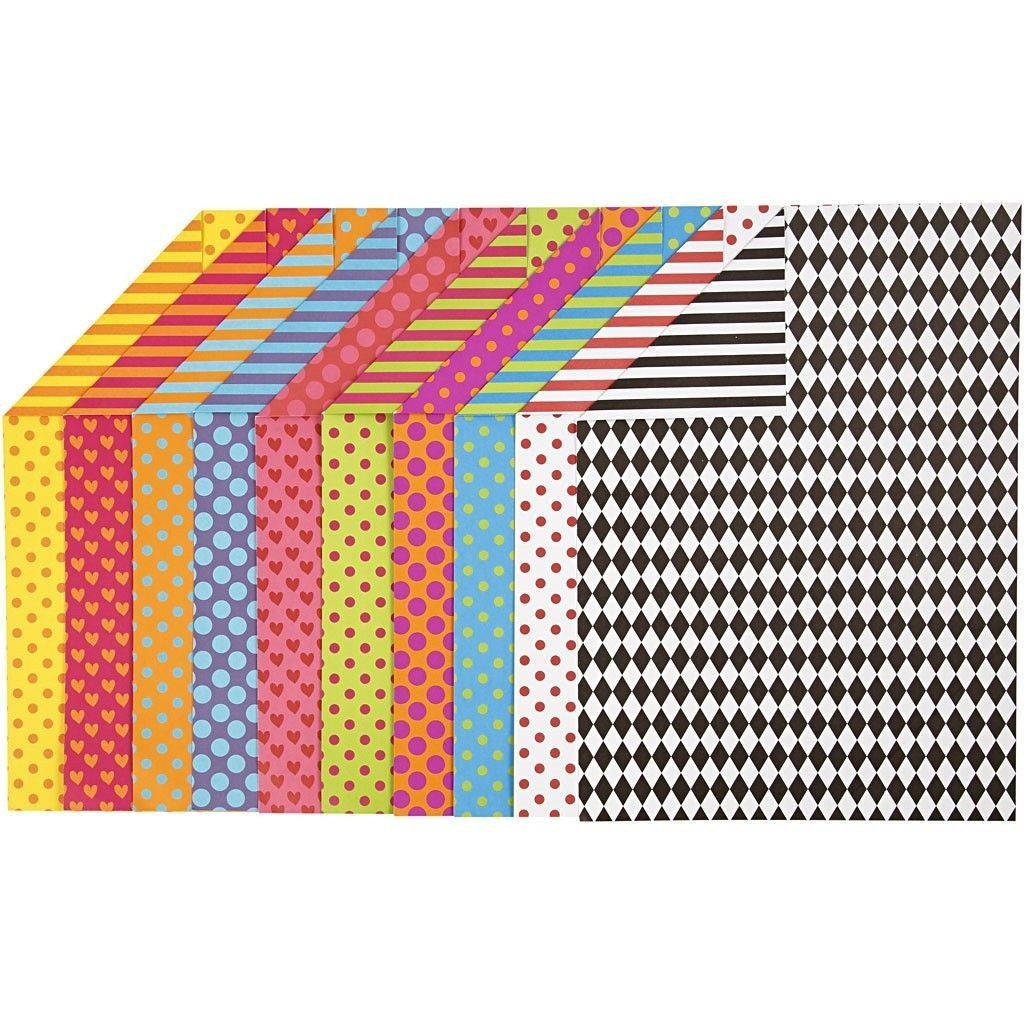 Papier we Wzorki A4, 250 g, 20 ark. Papier we Wzorki A4, 250 g, 20 ark.