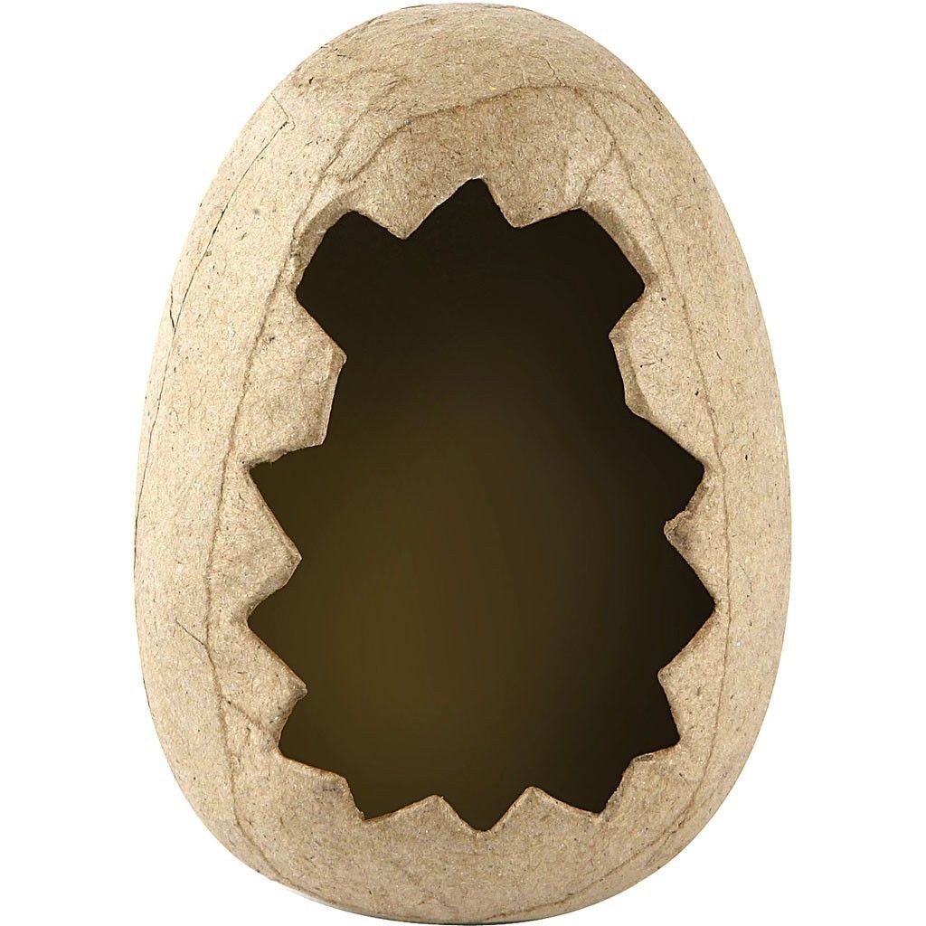 Skorupki jajek P. Mache H: 12 cm 3 szt. Skorupki jajek P. Mache H: 12 cm 3 szt.