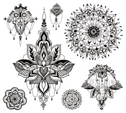 Stemple Dekor Joga