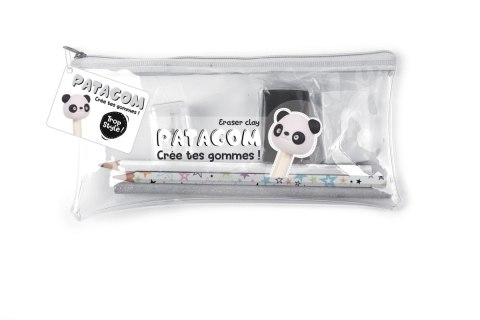 Zestaw Piórnik z masą Patagom Panda Zestaw Piórnik z masą Patagom Panda