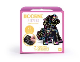 4 Figurki do Wydrapywania Jednorożce