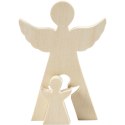 Aniołek 2w1 H: 20 i 8 cm sklejka Aniołek 2w1 H: 20 i 8 cm sklejka