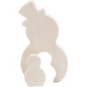 Bałwanek 2w1 H: 11,5 i 4,5 cm sklejka Bałwanek 2w1 H: 11,5 i 4,5 cm sklejka