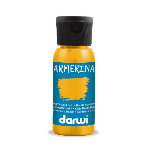 Farba do Ceramiki 50 ml Ciemno Żółta