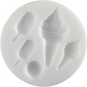 Foremka Silikonowa D: 7 cm Lody Foremka Silikonowa D: 7 cm Lody