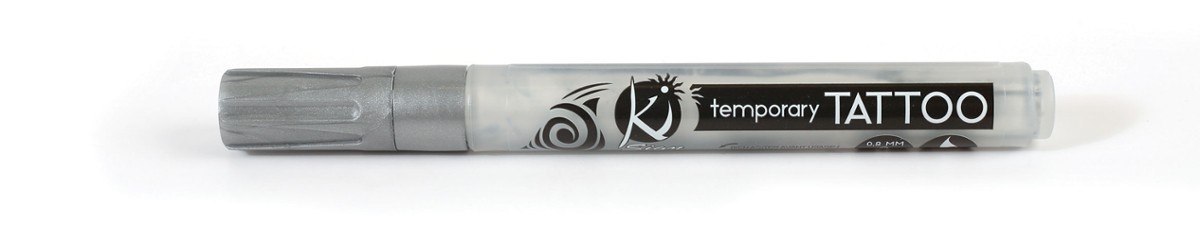 Marker do ciała 6 ml Srebrny Marker do ciała 6 ml Srebrny