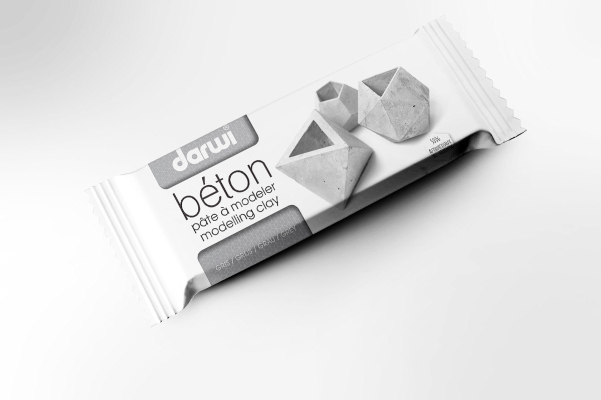 Masa plastyczna Darwi Beton 500g Masa plastyczna Darwi Beton 500g