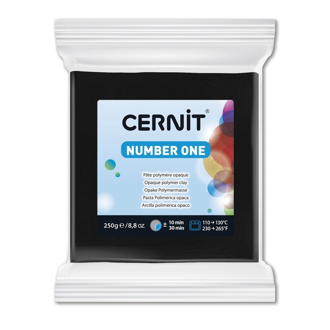 Modelina Cernit Czarna 250 g Modelina Cernit Czarna 250 g
