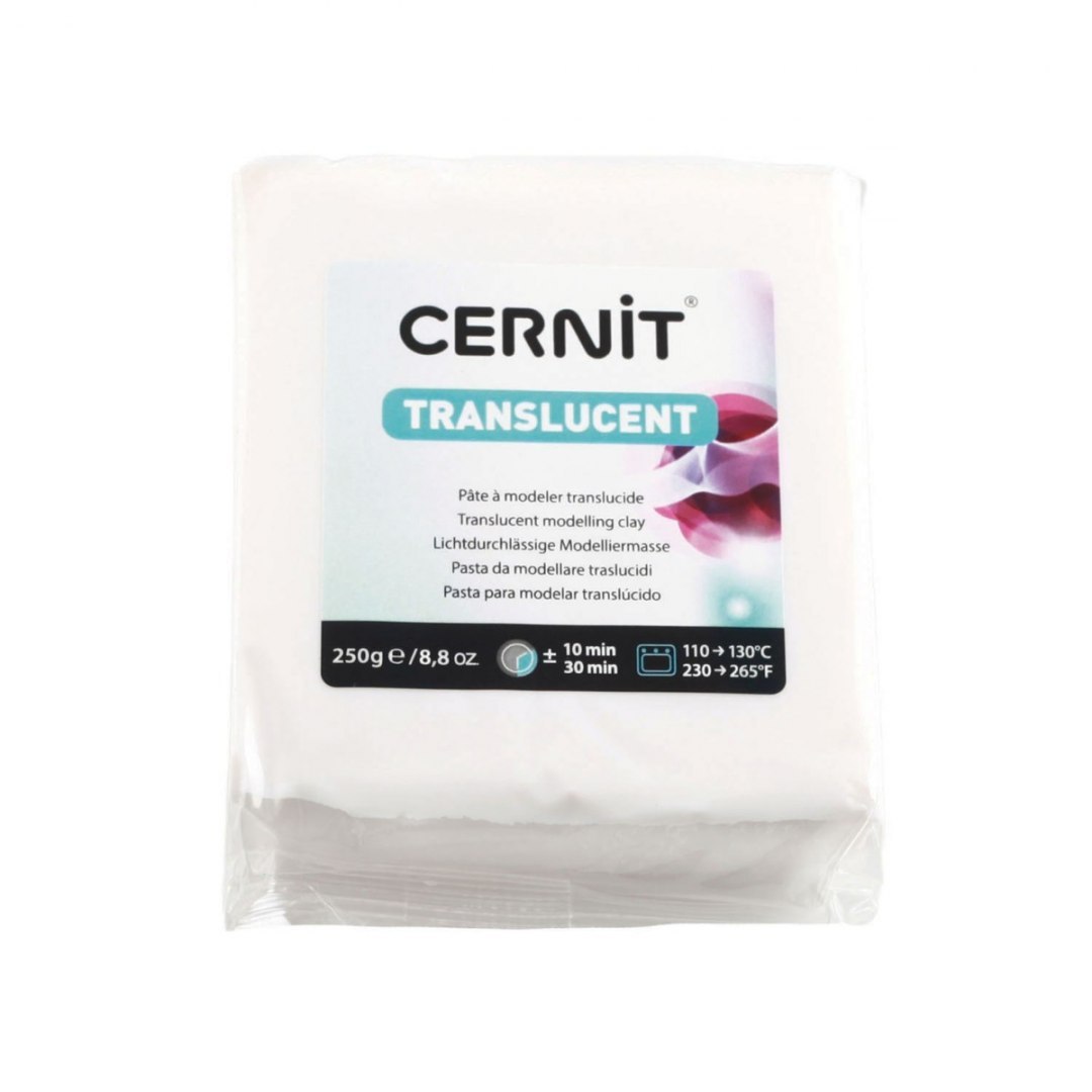 Modelina Cernit Transparentna Biała 250g Modelina Cernit Transparentna Biała 250g