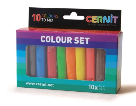 Modelina Cernit Zestaw 10x30 g