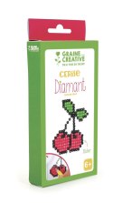 Naklejka Diamentowa Mozaika Wiśnie Naklejka Diamentowa Mozaika Wiśnie
