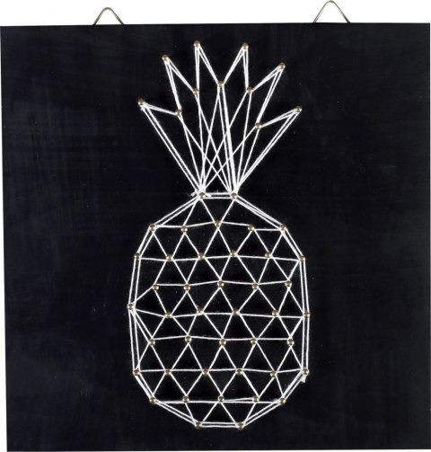 Obrazek z gwoździ i muliny Ananas Obrazek z gwoździ i muliny Ananas
