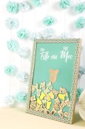 Pamiątkowa Ramka z drewna Baby Shower Pamiątkowa Ramka z drewna Baby Shower
