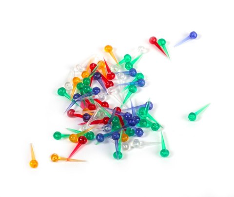 Plastikowe Szpilki do Obrazków 100 szt. Plastikowe Szpilki do Obrazków 100 szt.