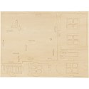Puzzle 3D drewniane Domek 2 Puzzle 3D drewniane Domek 2