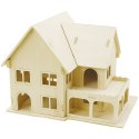 Puzzle 3D drewniane Domek 3 Puzzle 3D drewniane Domek 3
