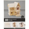 Puzzle 3D drewniane Domek 4 Puzzle 3D drewniane Domek 4