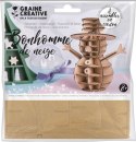 Puzzle 3D tekturowe, Bałwanek Puzzle 3D tekturowe, Bałwanek