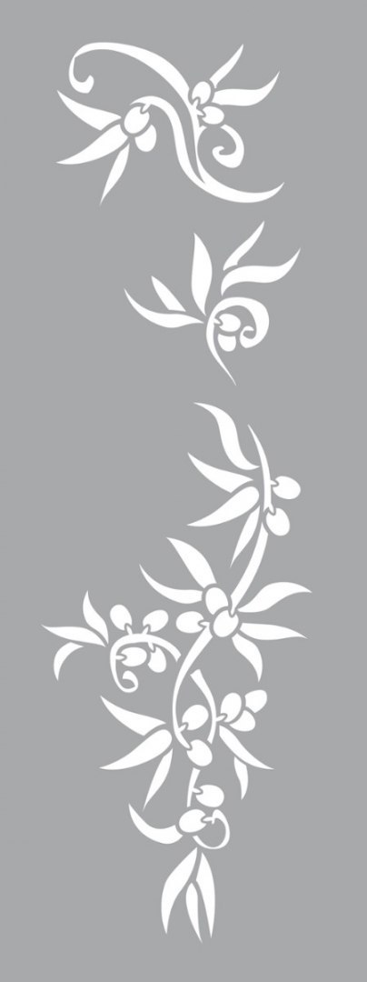 Szablon Dekor 15x40 cm Oliwki Szablon Dekor 15x40 cm Oliwki