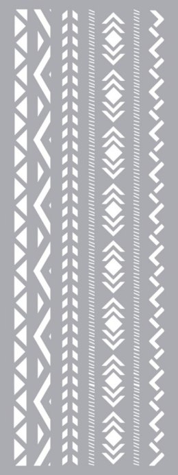 Szablon Dekor 15x40 cm Peruwiański wzór