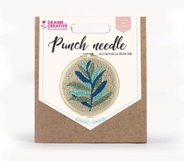 Zestaw Punch Needle Listowie D: 20 cm