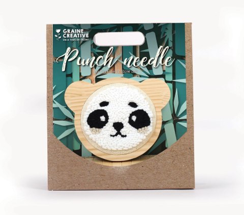 Zestaw Punch Needle Panda D: 15 cm Zestaw Punch Needle Panda D: 15 cm