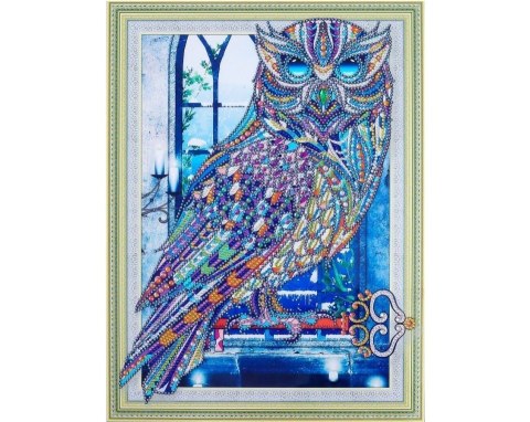 Diamentowa Mozaika 30x40 Sowa Diamentowa Mozaika 30x40 Sowa