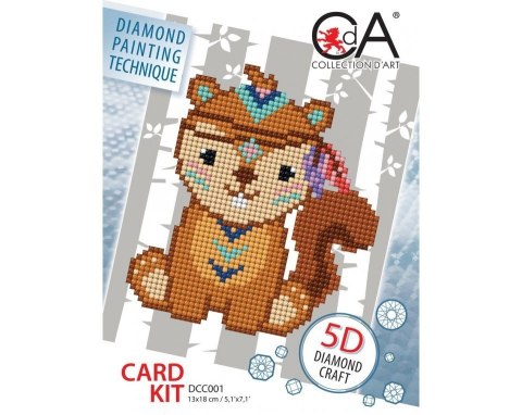 Diamentowa Mozaika Wiewiórka Diamentowa Mozaika Wiewiórka