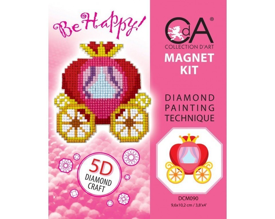 Diamentowa Mozaika z magnesem Kareta Diamentowa Mozaika z magnesem Kareta