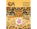Diamentowa Mozaika z magnesem Jaguar Diamentowa Mozaika z magnesem Jaguar