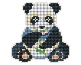 Diamentowa Mozaika z magnesem Panda