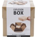 Eksplodujące Pudełko DIY Brązowe Eksplodujące Pudełko DIY Brązowe