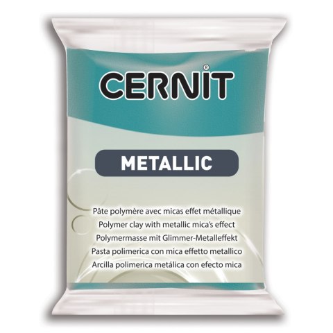 Modelina Cernit Metaliczna Turkusowa 56g Modelina Cernit Metaliczna Turkusowa 56g