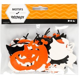Motywy Halloweenowe z kartonu 5-10 cm