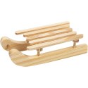 Saneczki drewniane 6,5x2,5 cm 2 szt. Saneczki drewniane 6,5x2,5 cm 2 szt.