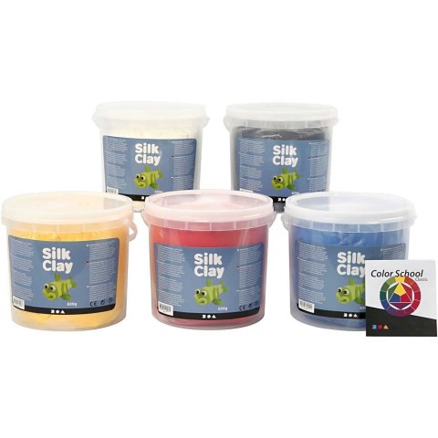 Silk Clay Kolory podstawowe 5x 650 g