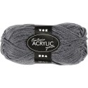 Włóczka akryl Fantasia Szara 50 g Włóczka akryl Fantasia Szara 50 g