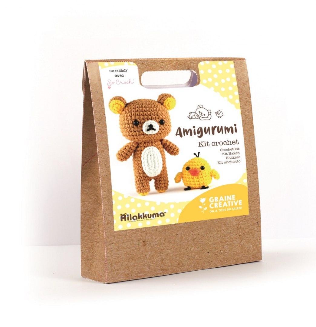 Zestaw do Szydełkowania Rilakkuma Zestaw do Szydełkowania Rilakkuma