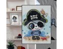 Diamentowa Mozaika 20x29 Panda Pirat Diamentowa Mozaika 20x29 Panda Pirat